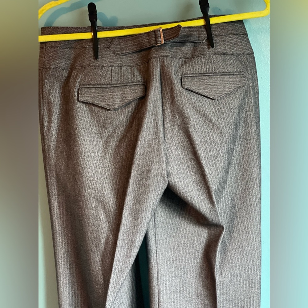 Express Editor Mid Rise Relaxed Trouser Pant - Picture 5 of 6